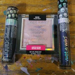 Wet n wild goth o graphic limited edition makeup!!